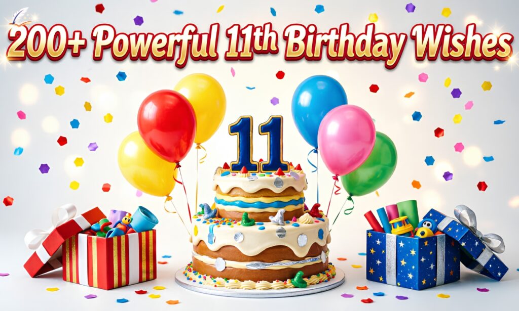 200+ Powerful 11th Birthday Quotes That Make Them Smile