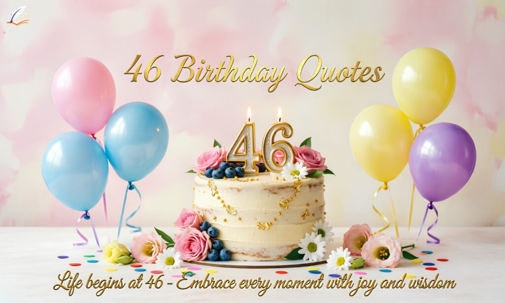150+ Heartfelt 46 Birthday Quotes to Make Them Smile