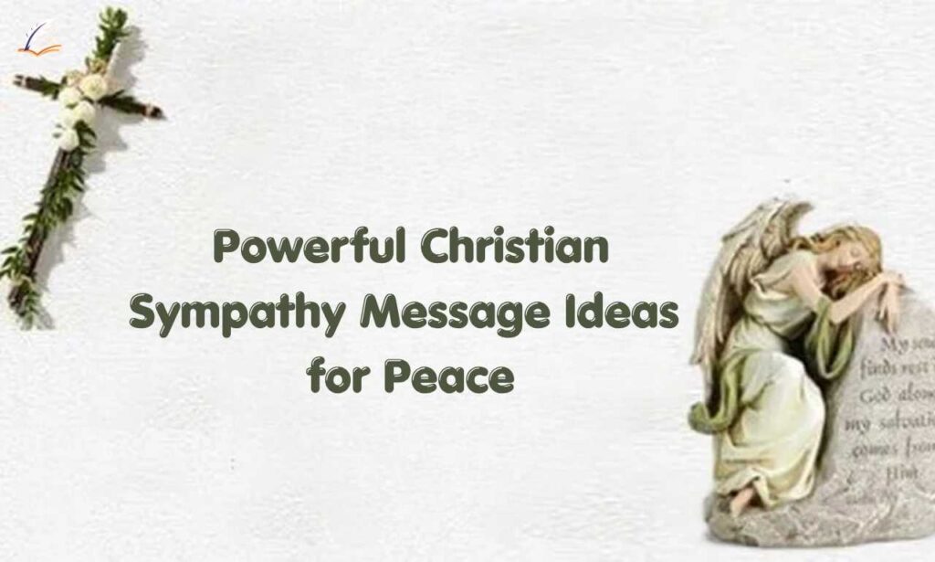 110+ Powerful Christian Sympathy Message Ideas for Peace