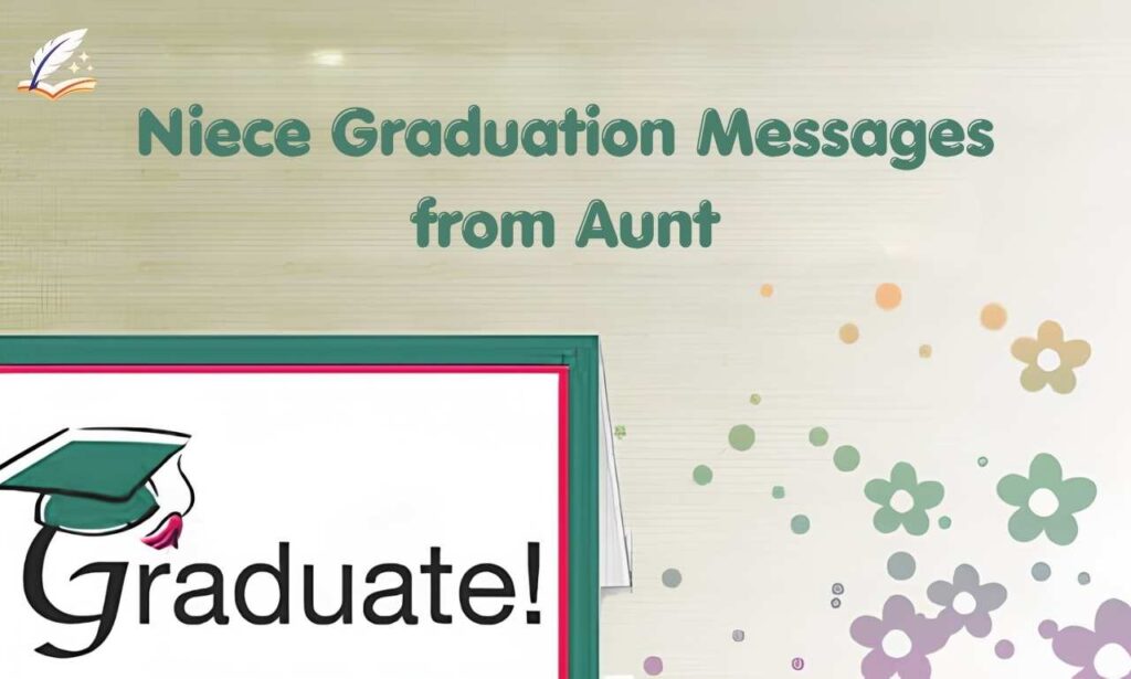 150+ Powerful Niece Graduation Messages from Aunt to Inspire