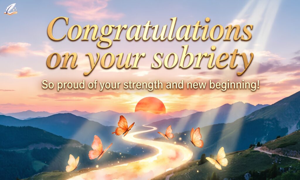 250+ Powerful Congratulations on Your Sobriety Messages
