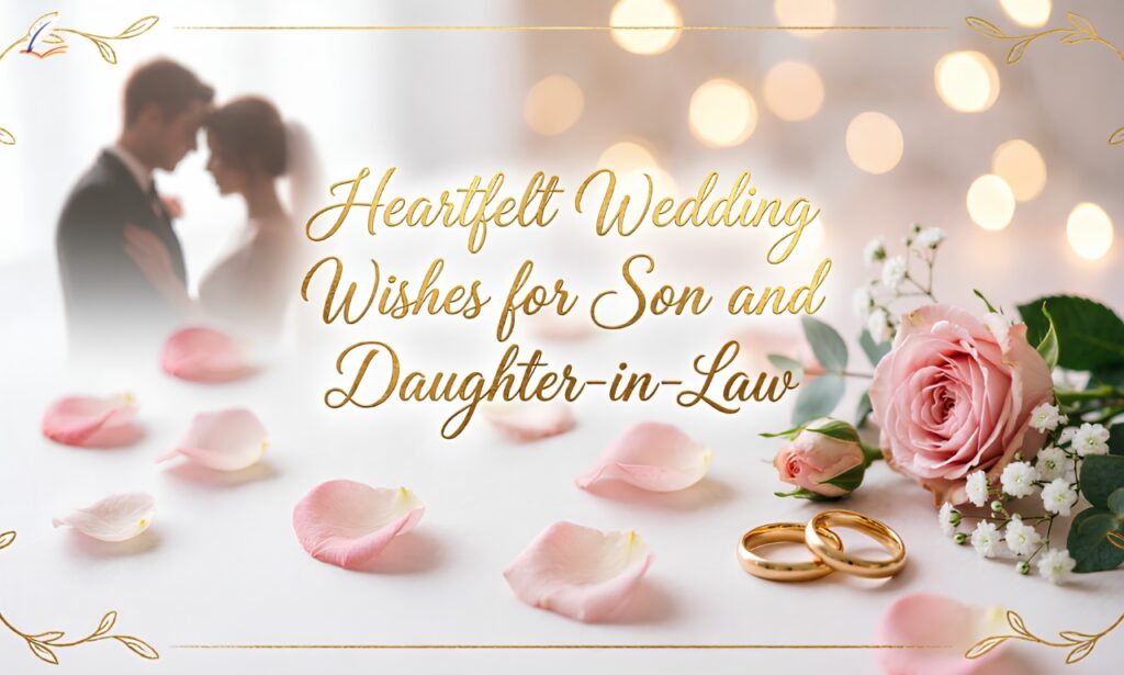 275+ Heartfelt Wedding Wishes for Son and Daughter in Law