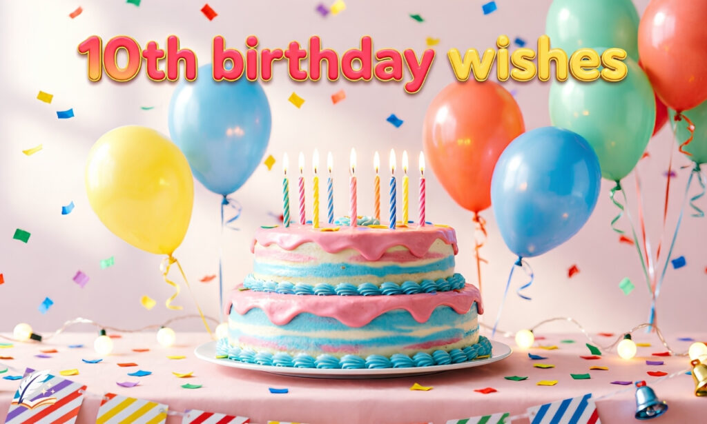 Best 10th Birthday Wishes That Celebrate True Character