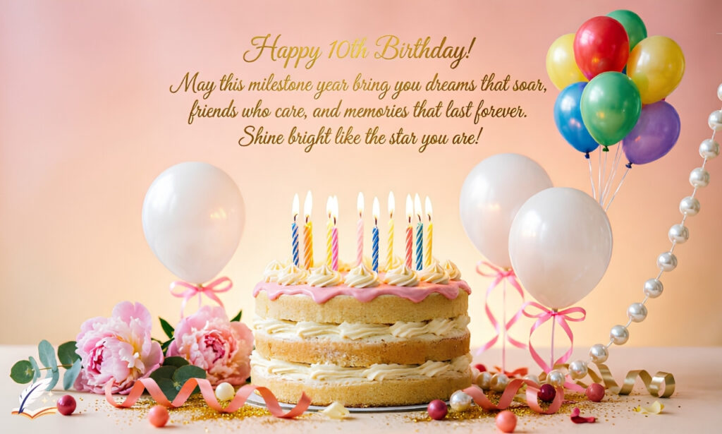Best 10th Birthday Wishes That Celebrate True Character