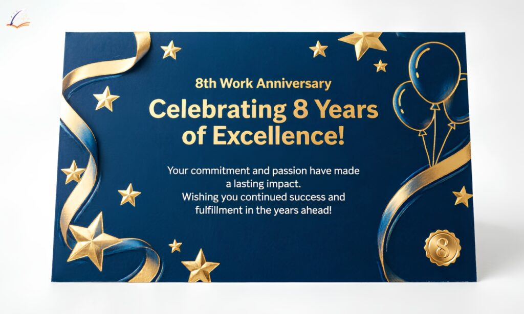 200+ Powerful 8th Work Anniversary Wishes to Inspire