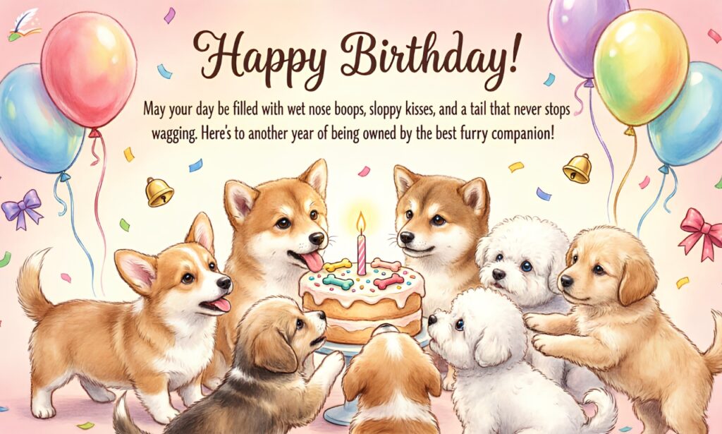 220+ Dog Lover Birthday Wishes for Dog Heartfelt Joy