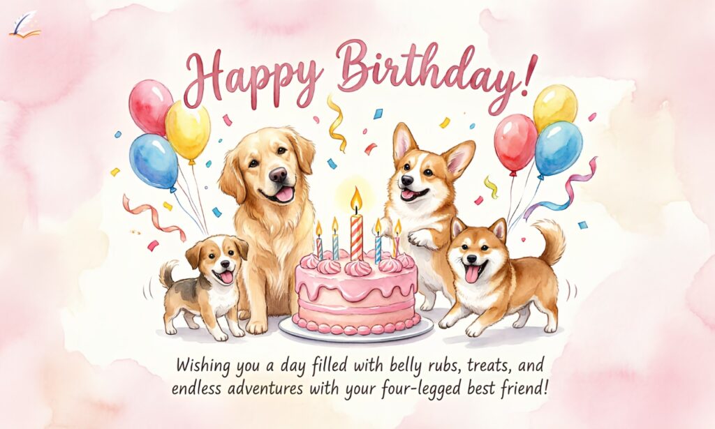 220+ Dog Lover Birthday Wishes for Dog Heartfelt Joy