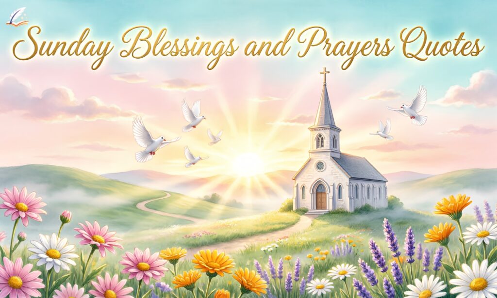 220+ Beautiful Sunday Blessings and Prayers Quotes