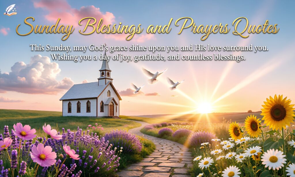 220+ Beautiful Sunday Blessings and Prayers Quotes
