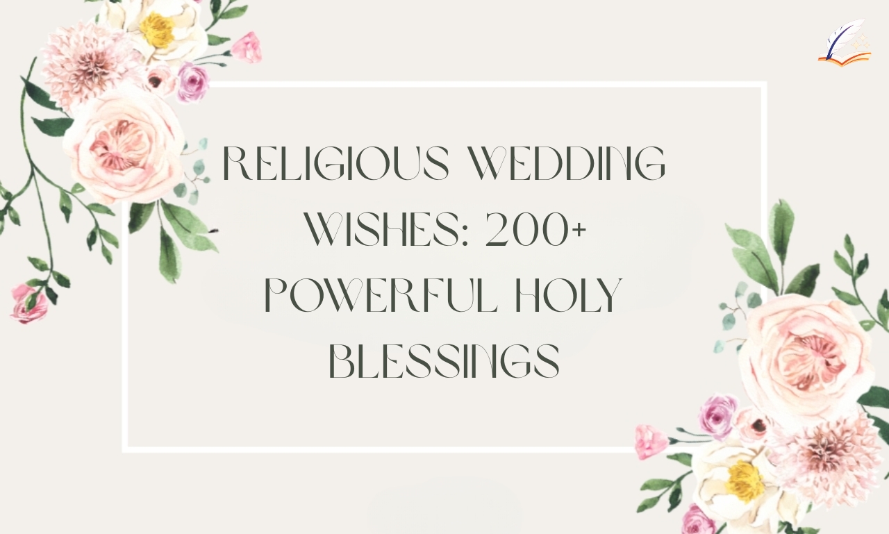 Religious Wedding Wishes: 200+ Powerful Holy Blessings