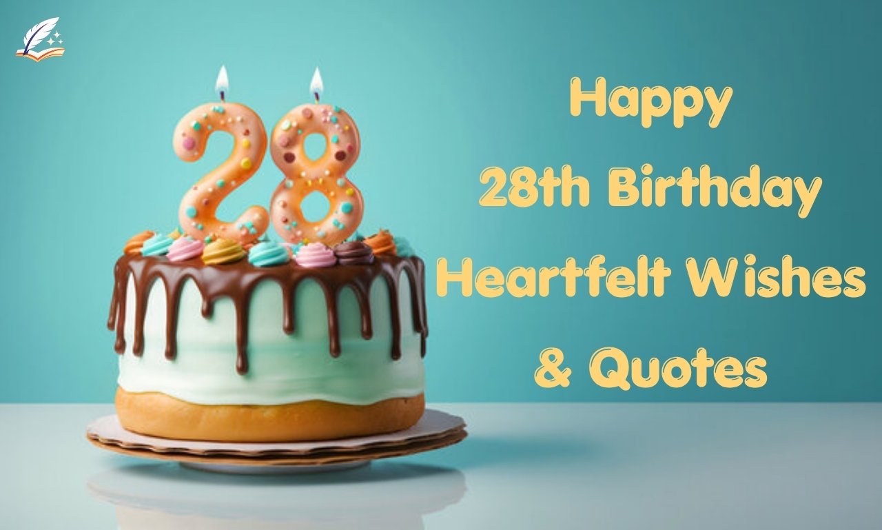 Happy 28th Birthday Heartfelt Wishes & Quotes