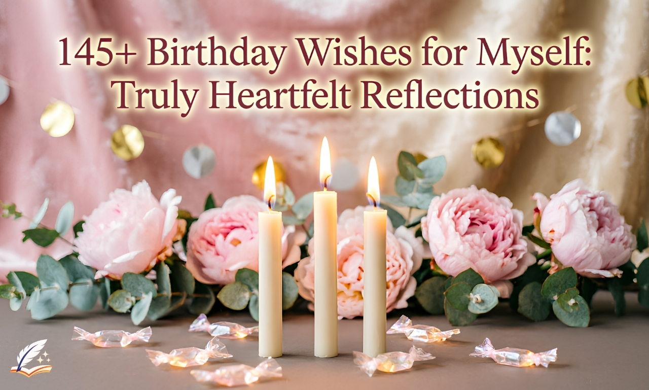 145+ Birthday Wishes for Myself: Truly Heartfelt Reflections