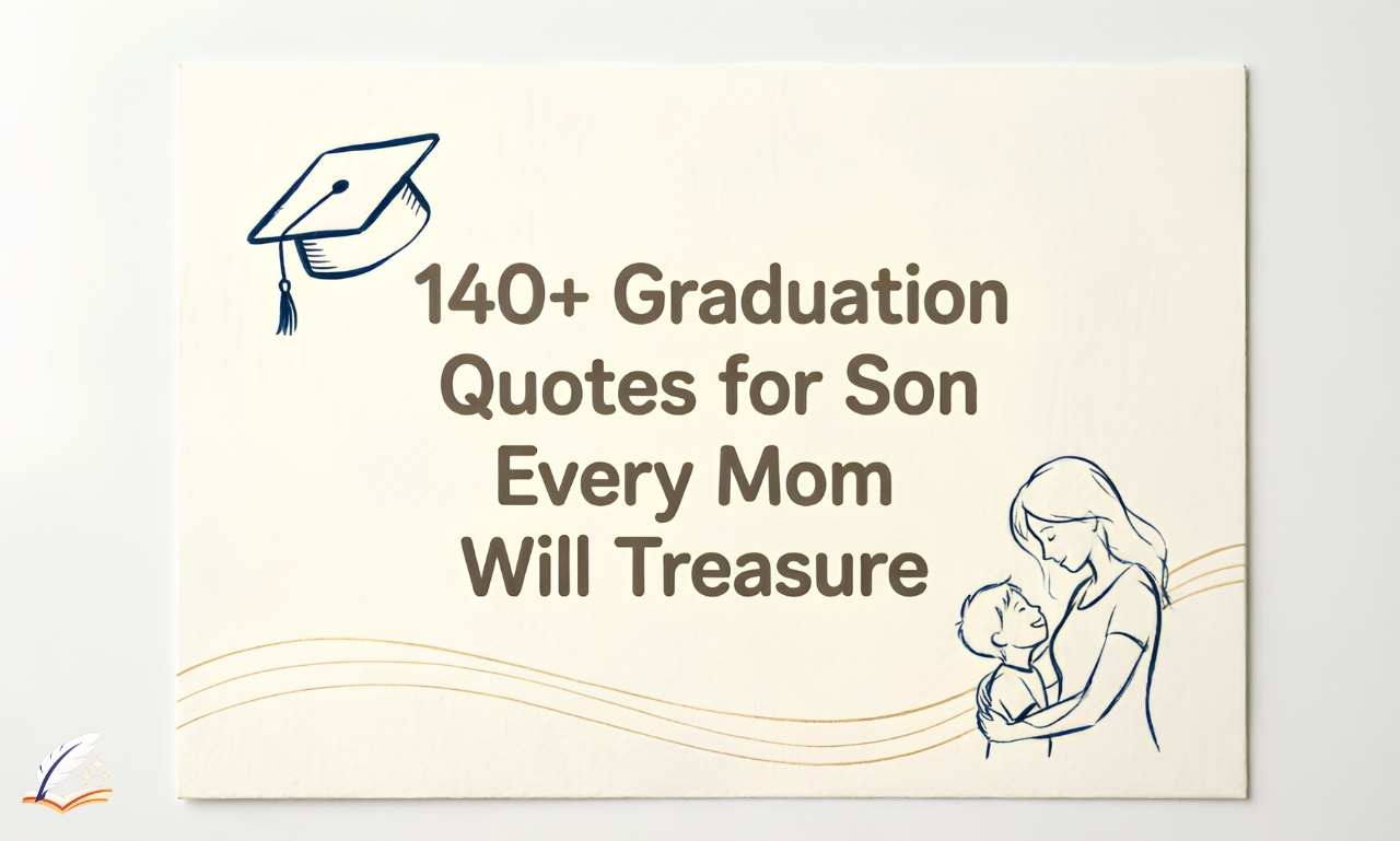 140+ Graduation Quotes for Son Every Mom Will Treasure