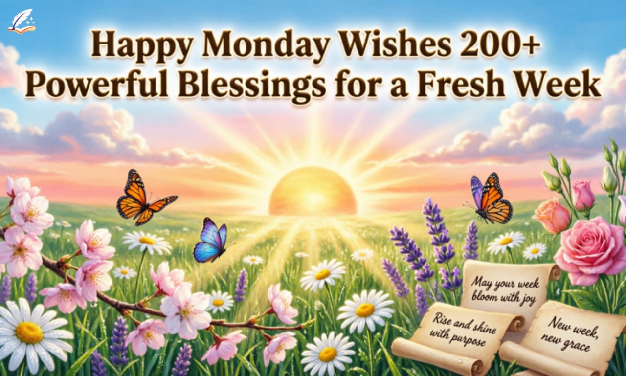 Happy Monday Wishes 200+ Powerful Blessings for a Fresh Week