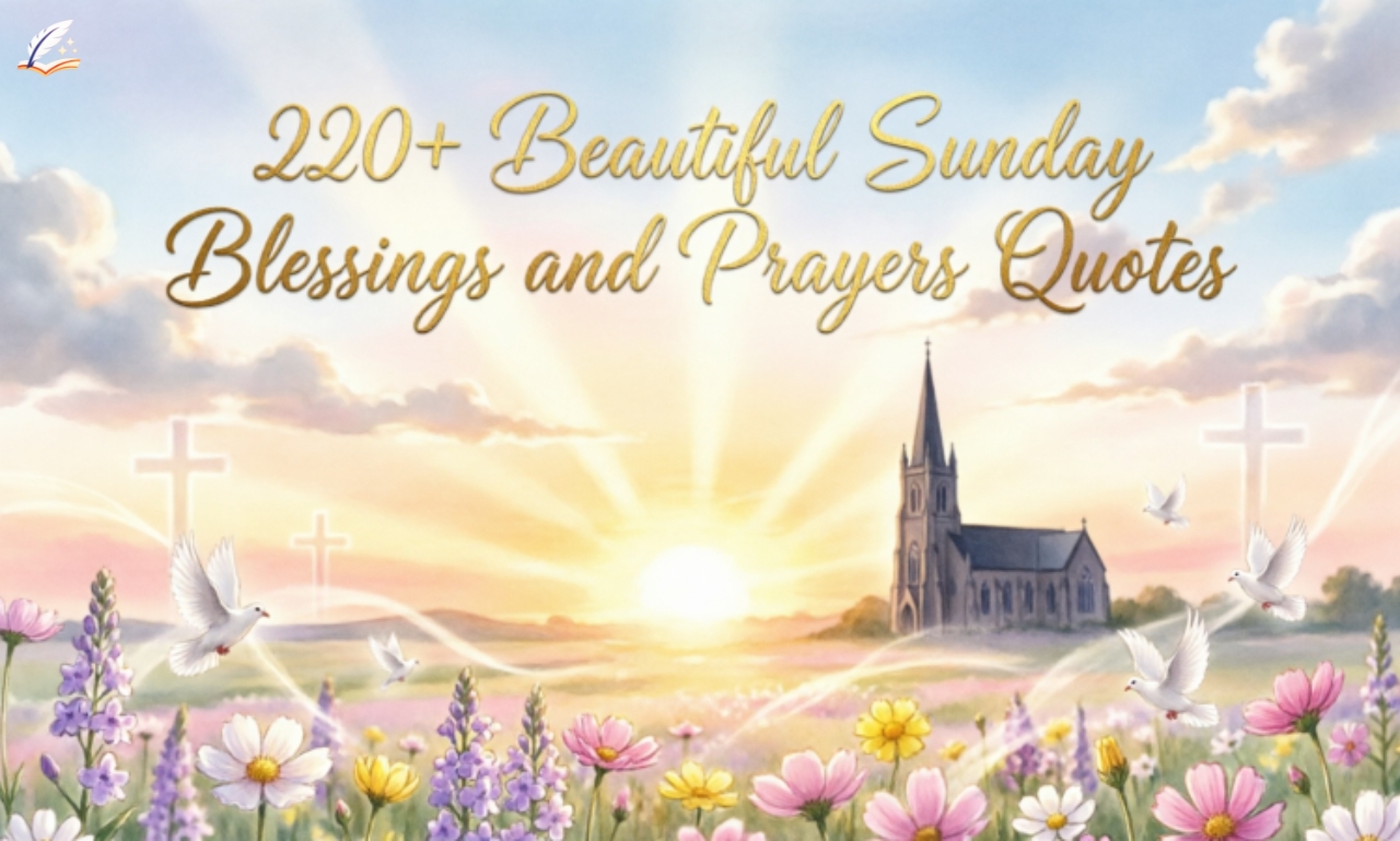 220+ Beautiful Sunday Blessings and Prayers Quotes